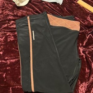 Tech couture spandex workout leggings